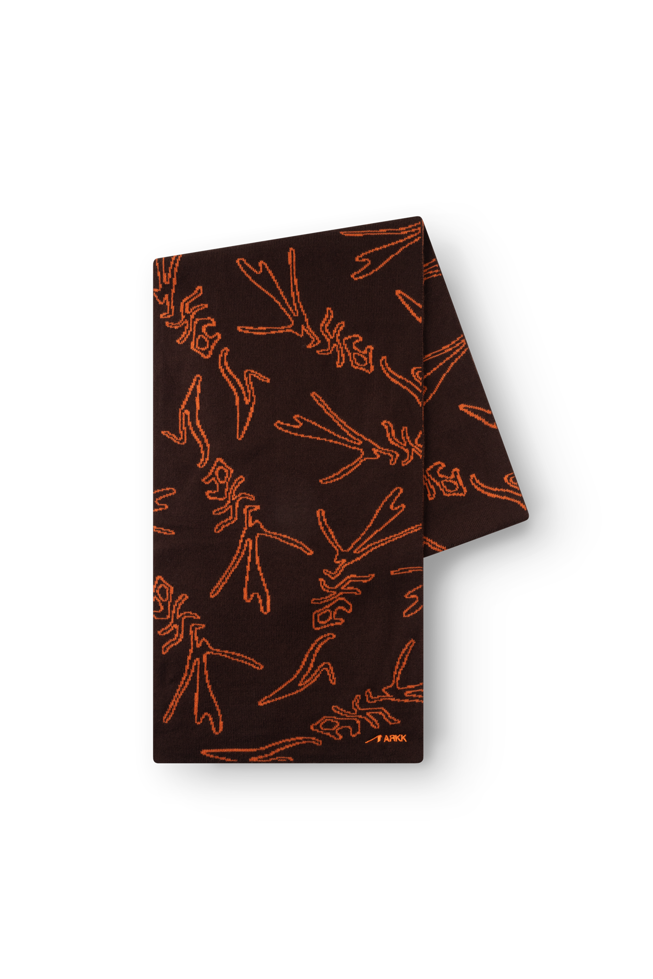 ARKK Accessories ARKK Liquid Scarf | Chocolate Orange Scarf